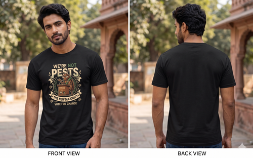 "We're Not Pests" CJP Vintage Campaign Tee